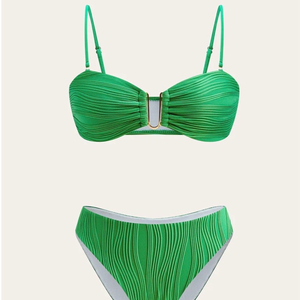 Commense Green Bikini Set